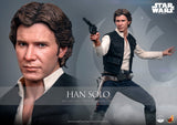 PRE - ORDER: Hot Toys Star Wars: A New Hope Han Solo Quarter Scale Figure - collectorzown