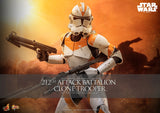 PRE - ORDER: Hot Toys Star Wars: Episode III Revenge of the Sith 212th Attack Battalion Clone Trooper Sixth Scale Figure - collectorzown