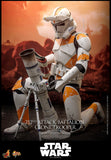 PRE - ORDER: Hot Toys Star Wars: Episode III Revenge of the Sith 212th Attack Battalion Clone Trooper(Deluxe Version) Sixth Scale Figure - collectorzown