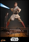 PRE - ORDER: Hot Toys Star Wars: Episode III Revenge of the Sith Obi - Wan Kenobi (Mustafar) Sixth Scale Figure - collectorzown