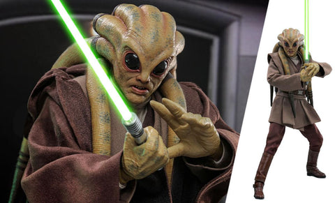 PRE-ORDER: Hot Toys Star Wars Kit Fisto Sixth Scale Figure - collectorzown