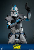 PRE - ORDER: Hot Toys Star Wars The Clone Wars Arc Trooper Fives Sixth Scale Figure - collectorzown