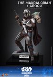 PRE - ORDER: Hot Toys Star Wars The Mandalorian and Grogu Sixth Scale Figure Set - collectorzown