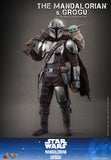 PRE - ORDER: Hot Toys Star Wars The Mandalorian and Grogu Sixth Scale Figure Set - collectorzown
