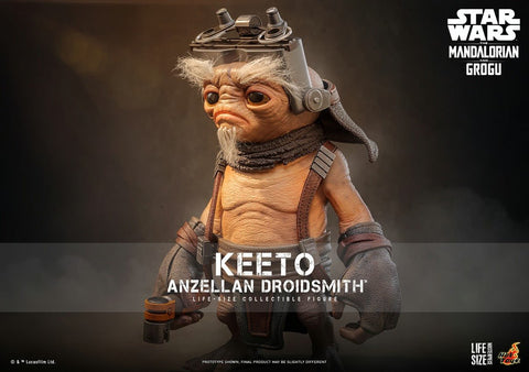 PRE - ORDER: Hot Toys Star Wars: The Mandalorian & Grogu Anzellan Droidsmith Anzellan Droidsmith Keeto Life - Size Figure - collectorzown