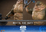 PRE - ORDER: Hot Toys Star Wars: The Mandalorian & Grogu Rotta The Hutt Sixth Scale Figure - collectorzown