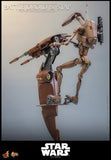 PRE - ORDER: Hot Toys Star Wars: The Phantom Menace Battle Droid & STAP Sixth Scale Figure - collectorzown