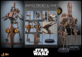 PRE - ORDER: Hot Toys Star Wars: The Phantom Menace Battle Droid & STAP Sixth Scale Figure - collectorzown