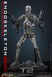 PRE - ORDER: Hot Toys Terminator 2: Judgment Day T - 800 Endoskeleton (Battle Damaged Version) Sixth Scale Figure - collectorzown
