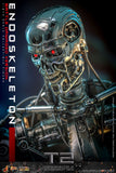 PRE - ORDER: Hot Toys Terminator 2: Judgment Day T - 800 Endoskeleton (Battle Damaged Version) Sixth Scale Figure - collectorzown