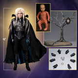 PRE-ORDER: Infinite Statue X Kaustic Plastik Labyrinth 40th Anniversary Jareth the Goblin King (The 13th Hour Edition) Gold Sixth Scale Figure - collectorzown