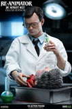 PRE - ORDER: Infinite Statue X Kaustic Plastik Re - Animator: Doctor Herbert West (Deluxe Edition) Sixth Scale Figure - collectorzown