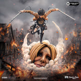 PRE - ORDER: Iron Studios Attack on Titan Eren Yeager Art Scale 1/10 Statue - collectorzown