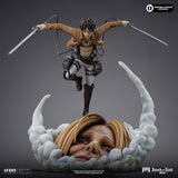 PRE - ORDER: Iron Studios Attack on Titan Eren Yeager Art Scale 1/10 Statue - collectorzown