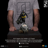 PRE-ORDER: Iron Studios Batman Black Version Deluxe 1/10 Scale Statue - Sideshow Exclusive - collectorzown