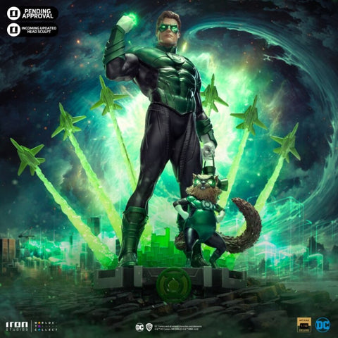 PRE-ORDER: Iron Studios DC Comics Green Lantern Unleashed Deluxe Art Scale 1/10 Statue - collectorzown