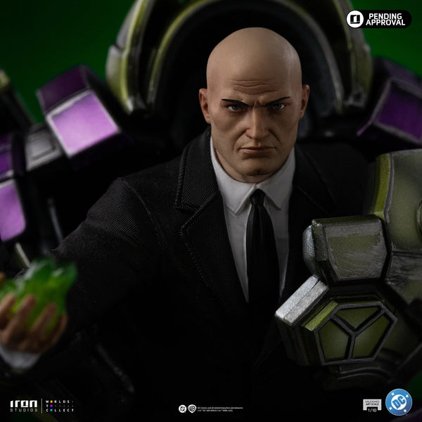 PRE-ORDER: Iron Studios DC Comics Lex Luthor Unleashed Art Scale 1/10