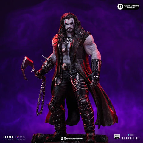 PRE - ORDER: Iron Studios DC Comics Supergirl: Lobo 1/10 Scale Statue - collectorzown