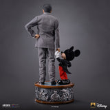 PRE-ORDER: Iron Studios Disney Walt Disney & Mickey Mouse Limited Edition 1/4 Scale Statue - collectorzown