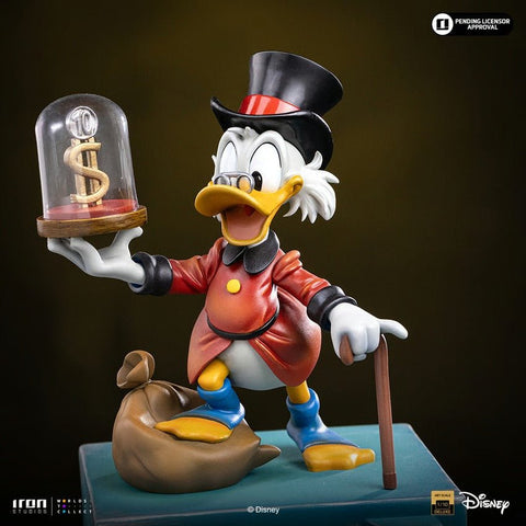 PRE - ORDER: Iron Studios Disney's Duck Tales Uncle Scrooge McDuck and Nephews Deluxe 1/10 Scale Statue - collectorzown