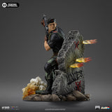 PRE - ORDER: Iron Studios G.I. Joe Flint Art Scale 1/10 Statue - collectorzown