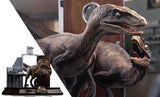 PRE - ORDER: Iron Studios Jurassic Park: Raptors at the Kitchen's Door 1/10 Art Scale Statue - collectorzown