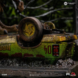 PRE-ORDER: Iron Studios Jurassic Park: T-Rex Breakout Set A Art Scale Statue - collectorzown
