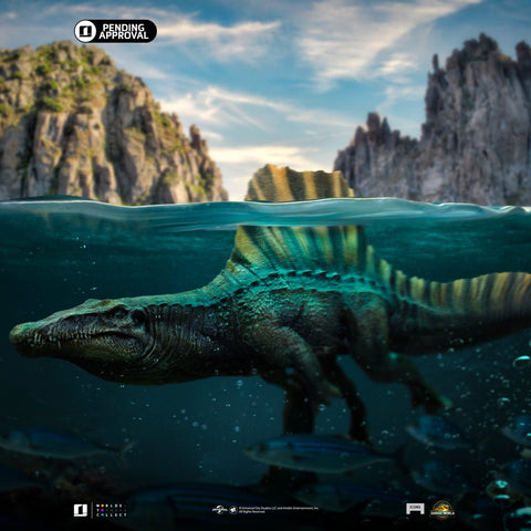 PRE - ORDER: Iron Studios Jurassic World: Rebirth Spinosaurus Icons Scale Statue - collectorzown