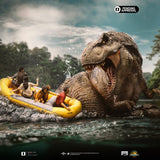 PRE - ORDER: Iron Studios Jurassic World: Rebirth T - Rex River Attack 1/20 Scale Art Scale Statue - collectorzown