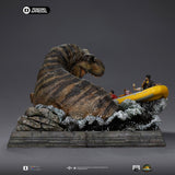 PRE - ORDER: Iron Studios Jurassic World: Rebirth T - Rex River Attack 1/20 Scale Art Scale Statue - collectorzown