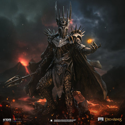 PRE-ORDER: Iron Studios Lord of the Rings: Sauron Unleashed Art Scale 1/10 Statue - collectorzown