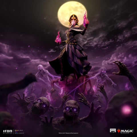 PRE - ORDER: Iron Studios Magic: The Gathering Liliana Vess Art Scale 1/10 Statue - collectorzown