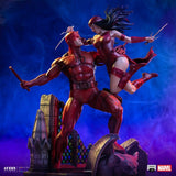PRE-ORDER: Iron Studios Marvel Comics: Daredevil and Elektra 1/6 Scale Statue - collectorzown