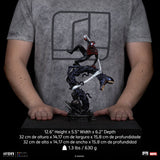 PRE - ORDER: Iron Studios Marvel Comics Miles Morales BDS Art Scale 1/10 Statue - collectorzown