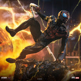 PRE - ORDER: Iron Studios Marvel Comics Miles Morales BDS Art Scale 1/10 Statue - collectorzown