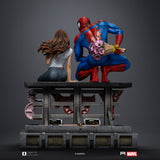 PRE - ORDER: Iron Studios Marvel Comics: Spider - Man and MJ Diorama 1/6 Scale Statue - collectorzown