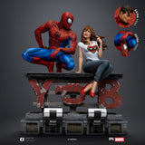PRE - ORDER: Iron Studios Marvel Comics: Spider - Man and MJ Diorama 1/6 Scale Statue - collectorzown