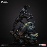 PRE - ORDER: Iron Studios Marvel Comics Spider - Man Black Costume 1/10 BDS Art Scale Statue - collectorzown