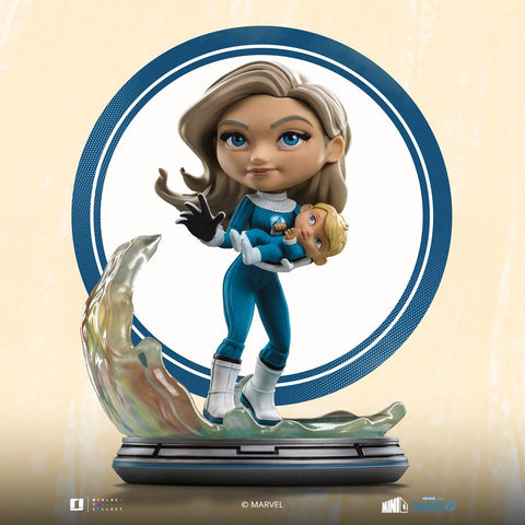 PRE - ORDER: Iron Studios Marvel Fantastic Four: Invisible Woman MiniCo Statue - collectorzown