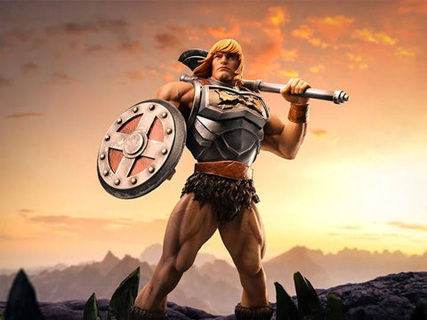 PRE - ORDER: Iron Studios Masters of the Universe He - Man (Battle Armor Version) 1/10 Art Scale Limited Edition Statue - collectorzown
