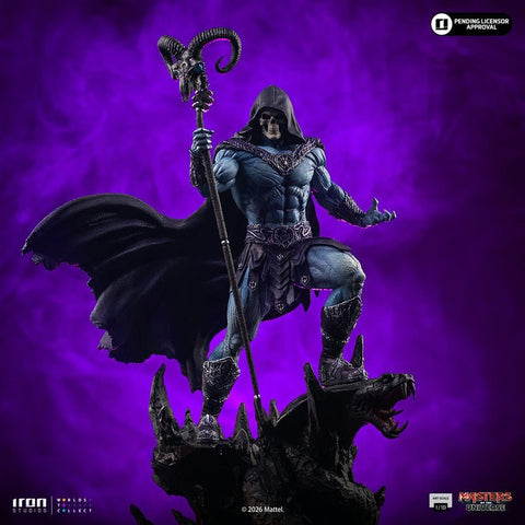 PRE - ORDER: Iron Studios Masters of the Universe Movie Skeletor 1/10 Scale Statue - collectorzown