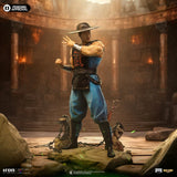 PRE - ORDER: Iron Studios Mortal Kombat Klassic Kung Lao Art Scale 1/10 Statue - collectorzown