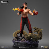 PRE - ORDER: Iron Studios Mortal Kombat Klassic Liu Kang Art Scale 1/10 Statue - collectorzown