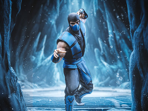 PRE - ORDER: Iron Studios Mortal Kombat Klassic Sub - Zero Art Scale 1/10 Statue - collectorzown