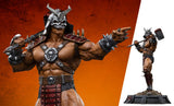 PRE - ORDER: Iron Studios Mortal Kombat Shao Khan, Emperor of Outworld 1/10 Statue - collectorzown
