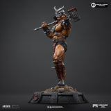 PRE - ORDER: Iron Studios Mortal Kombat Shao Khan, Emperor of Outworld 1/10 Statue - collectorzown