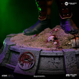 PRE - ORDER: Iron Studios Mortal Kombat Shao Khan, Emperor of Outworld 1/10 Statue - collectorzown