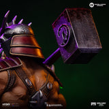 PRE - ORDER: Iron Studios Mortal Kombat Shao Khan, Emperor of Outworld 1/10 Statue - collectorzown
