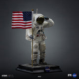 PRE - ORDER: Iron Studios NASA Apollo 11 Astronaut Legacy Replica 1/4 Scale Statue - collectorzown