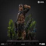 PRE - ORDER: Iron Studios Star Wars Chewbacca and Tokkat 1/10 Art Scale Statue - collectorzown